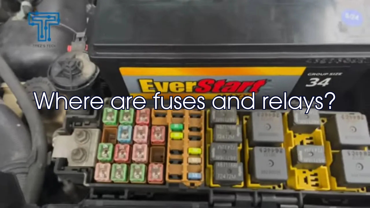 Where I found fuses and relays in our 2005 Jeep Liberty – Renegade